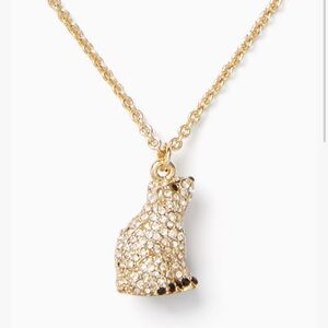 Kate Spade ♠️ Cold Comforts Polar Bear Mini Pendant